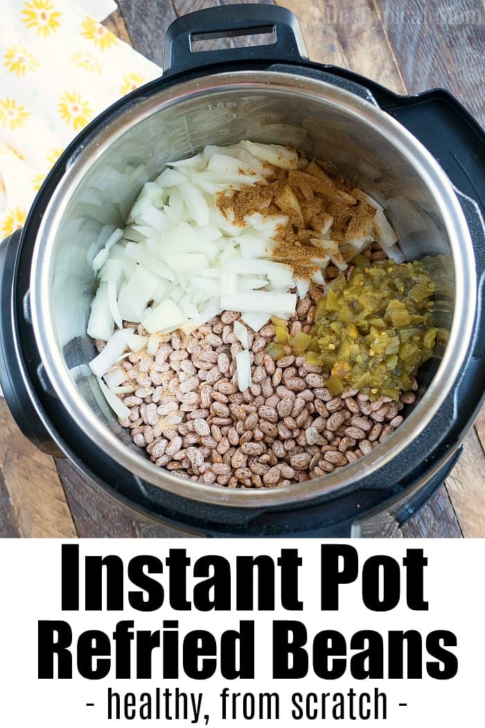 healthy instant pot refried beans