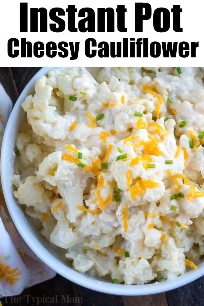 instant pot cauliflower macaroni and cheese