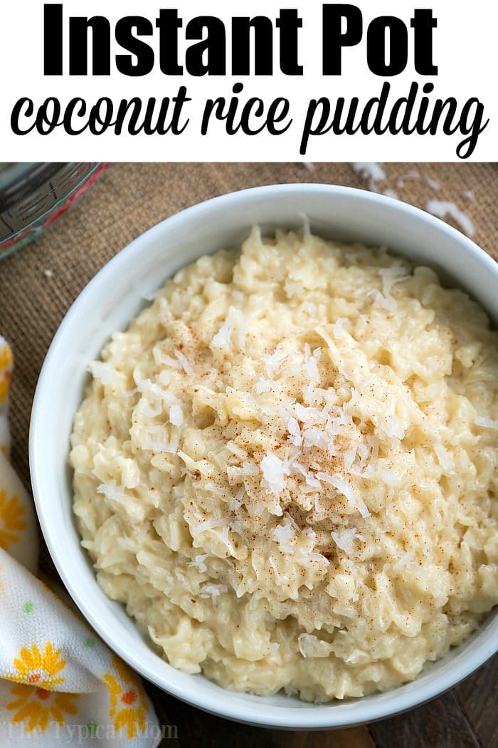 Best Instant Pot Rice Pudding Recipe Ninja Foodi Rice Pudding