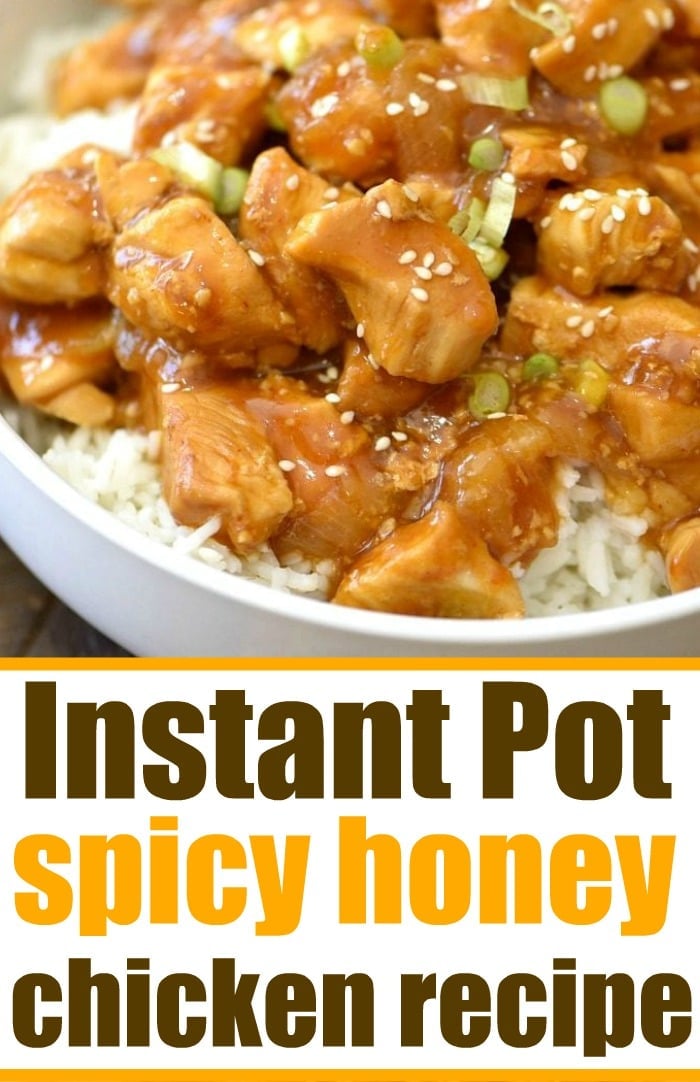 Spicy Honey Instant Pot Chicken