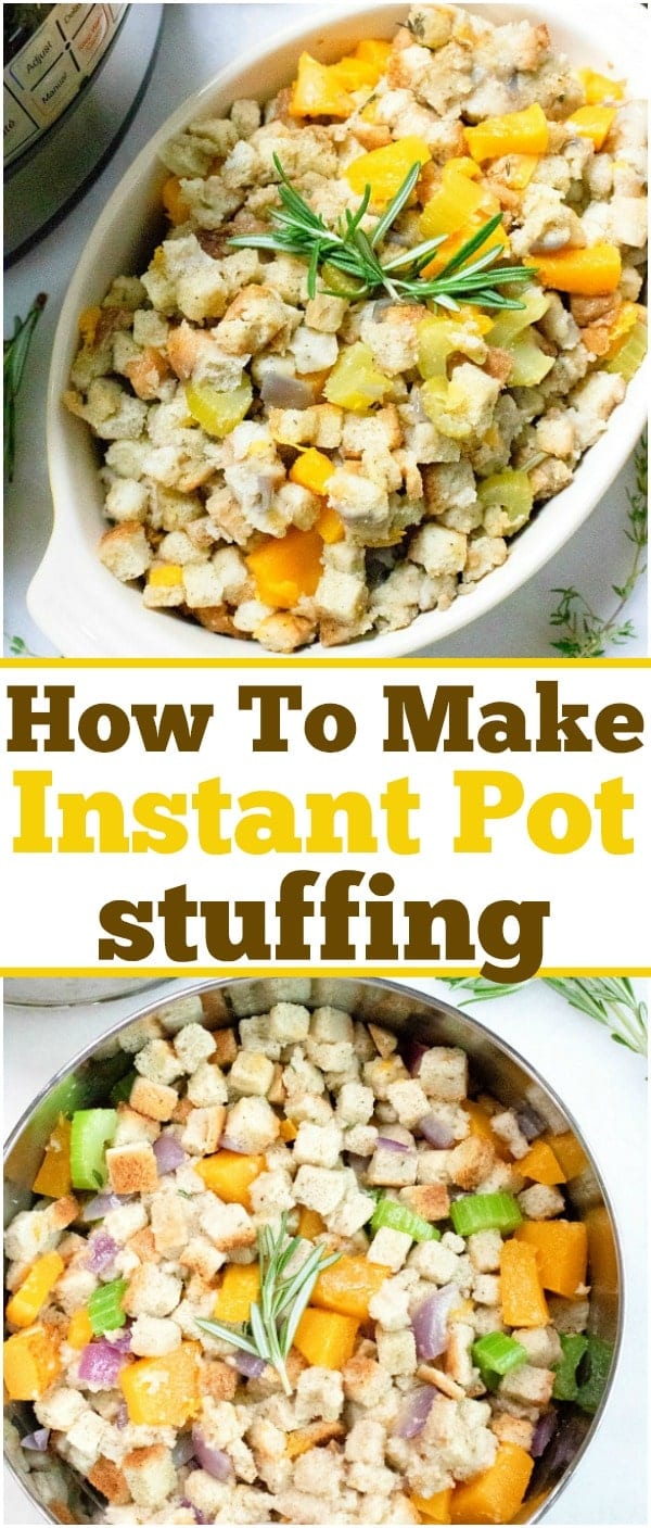 Pressure Cooker Instant Pot Stuffing Ninja Foodi Stuffing