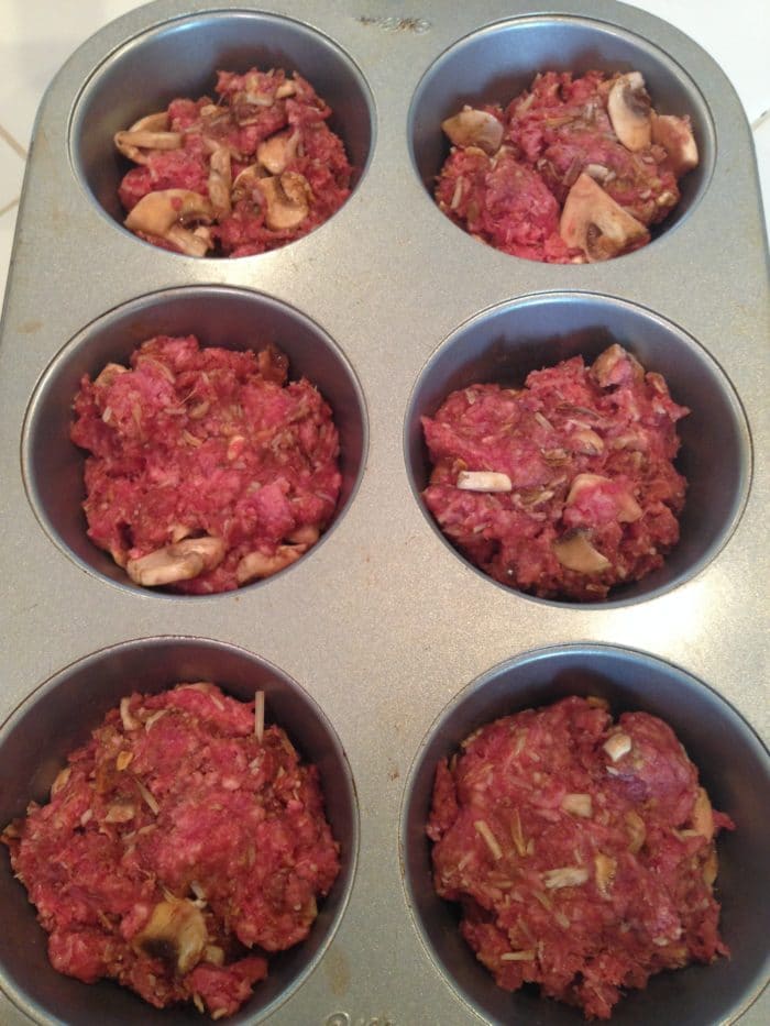 Meatloaf in 2024 cupcake tins