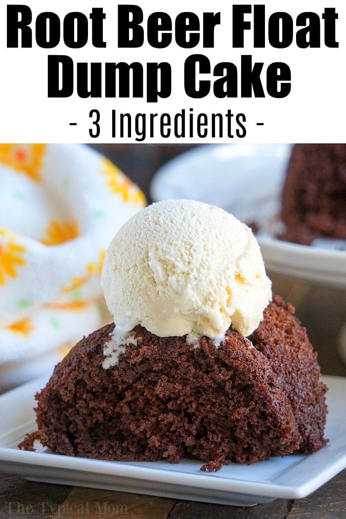 2 Ingredient Root Beer Cake with Cake Mix and Soda