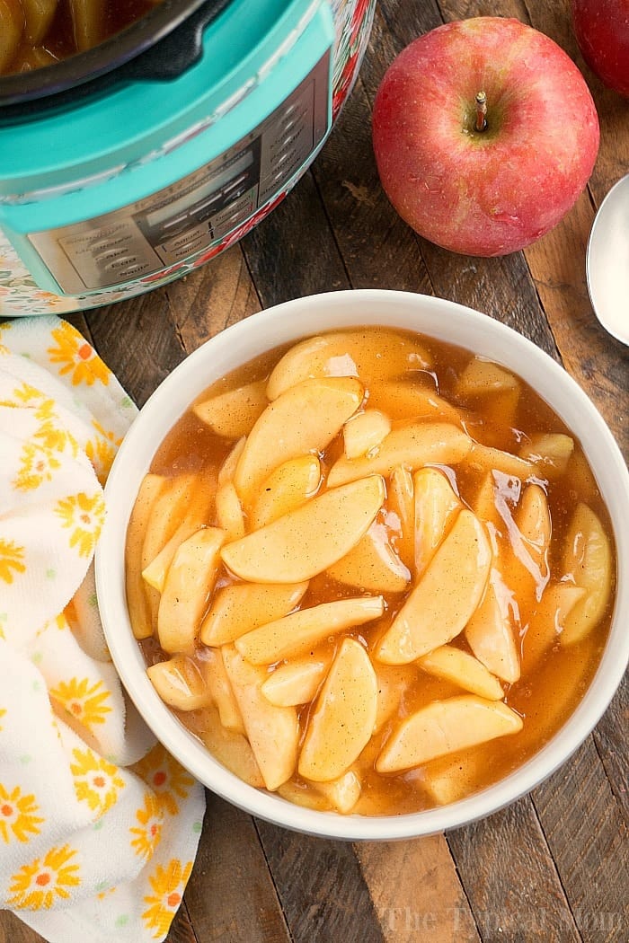 Ninja Foodi Pressure Cooker Apple Pie Filling in Instant Pot
