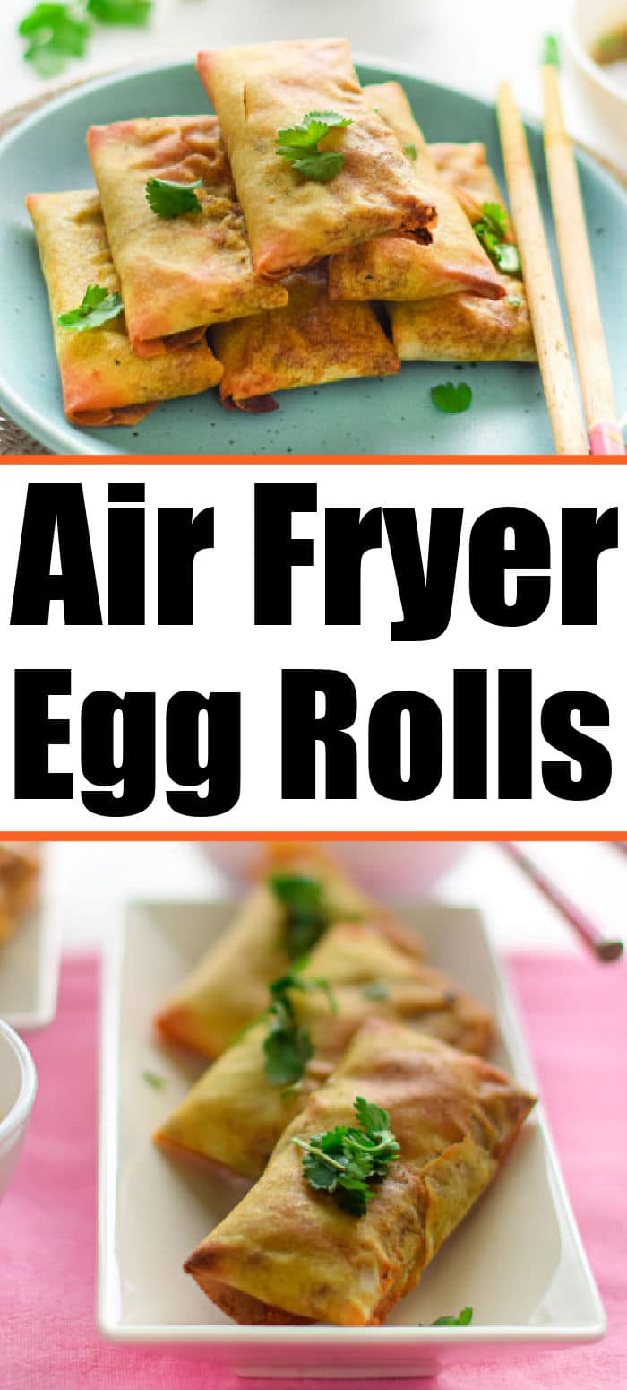 Air Fryer Egg Rolls Not Frozen Homemade Ninja Foodi Egg Rolls