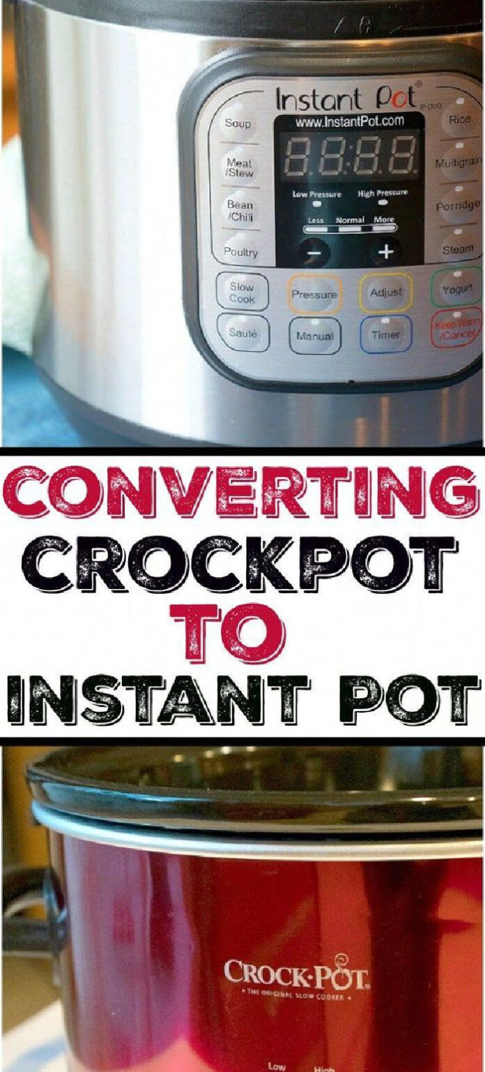 Slow Cooker vs Instant Pot Cook Times and How to Convert