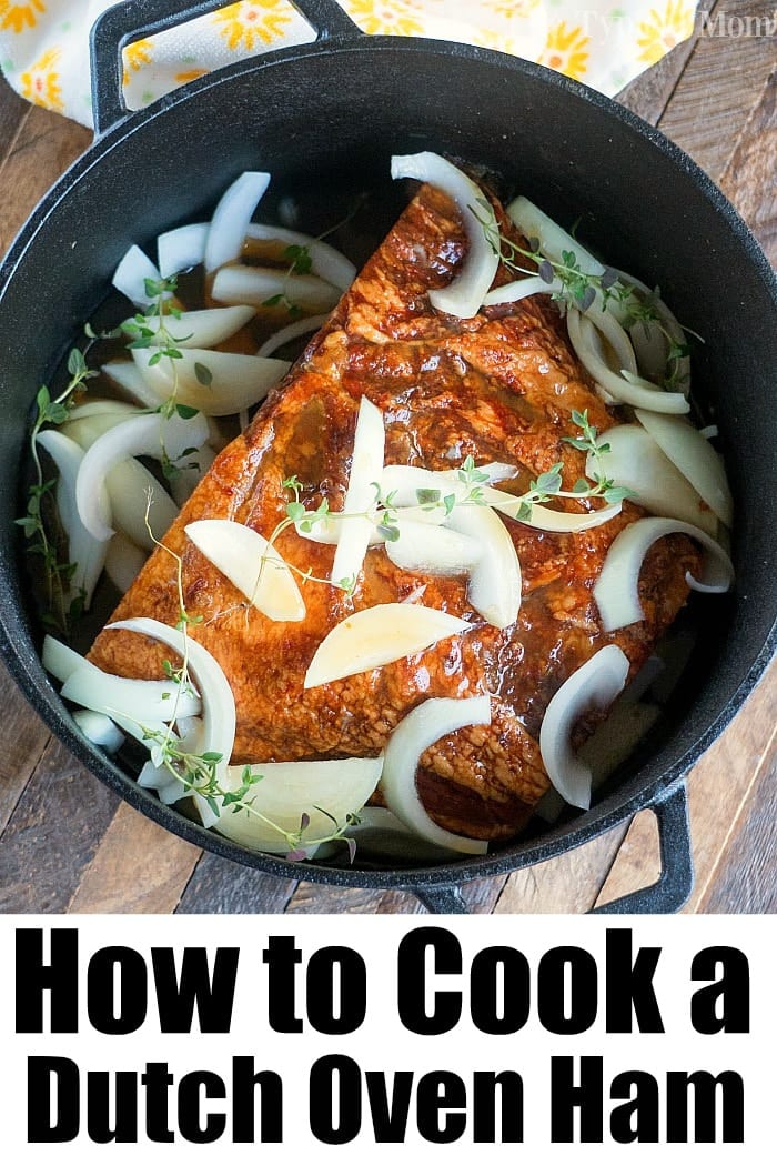 The Best Dutch Oven Ham · The Typical Mom