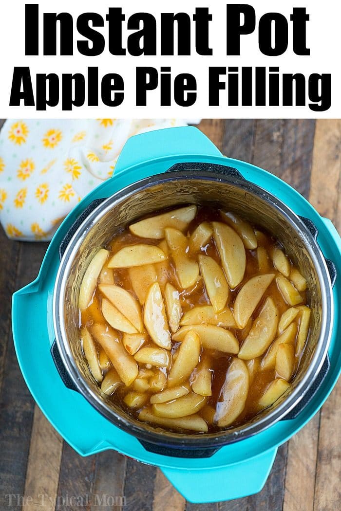 Ninja Foodi Pressure Cooker Apple Pie Filling in Instant Pot