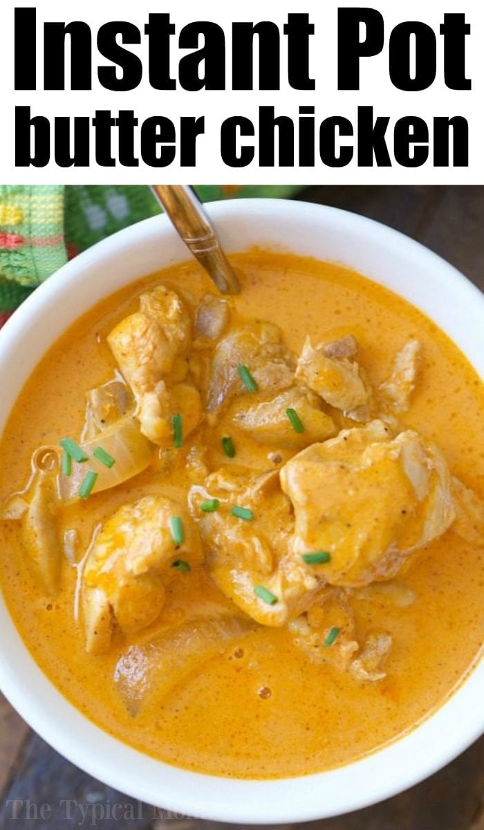 butter chicken instant pot