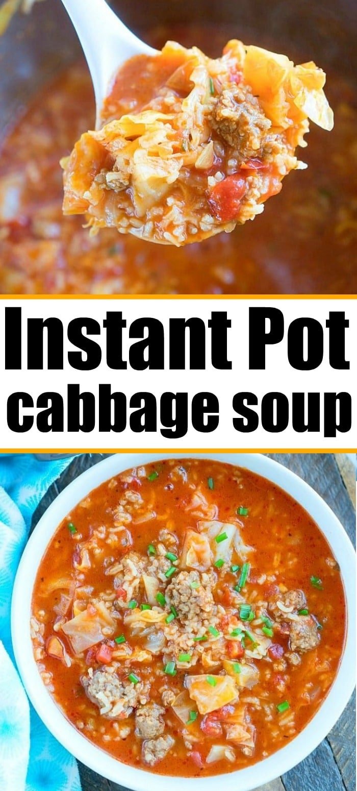 Instant Pot Pressure Cooker Cabbage Soup Ninja Foodi Cabbage Soup