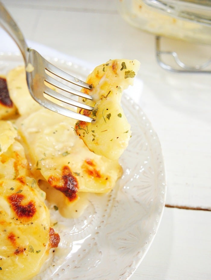 Instant Pot Scalloped Potatoes - Flavor Mosaic