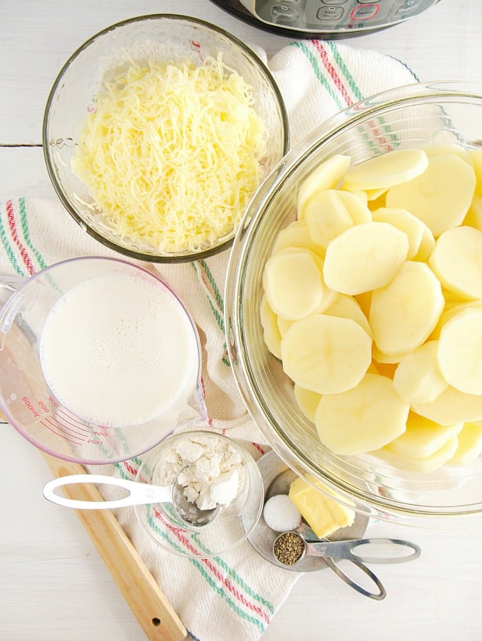 pressure cooker scalloped potatoes