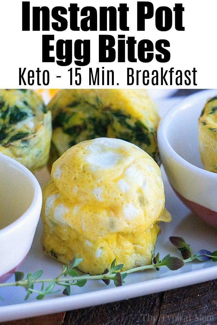 Instant Pot / Pressure Cooker Egg Bites