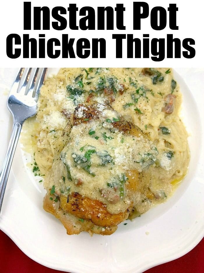 Instant pot chicken thighs cream cheese sale