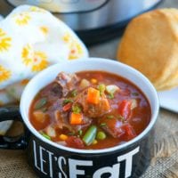 Instant Pot beef pot pie soup 2