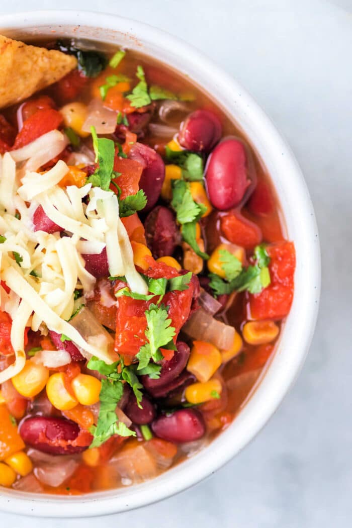 VEGETARIEN TACO SOUP