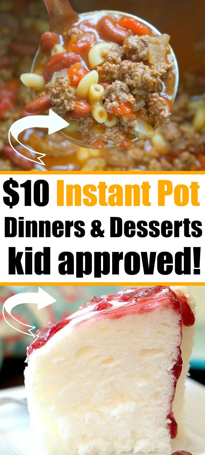 Easy Instant Pot Recipes - Dinners, Dishes, and Desserts