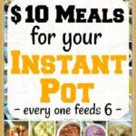 cheap instant pot recipes