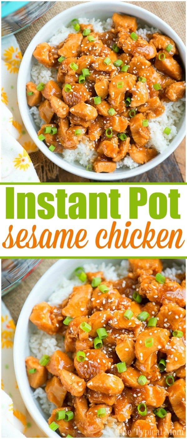 Best Instant Pot Sesame Chicken - Ninja Foodi Sesame Chicken