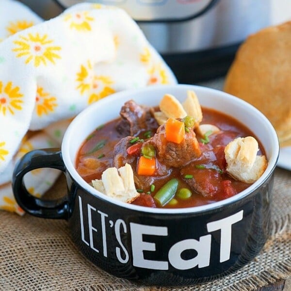 instant pot beef pot pie soup