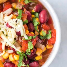 instant pot chicken taco soup