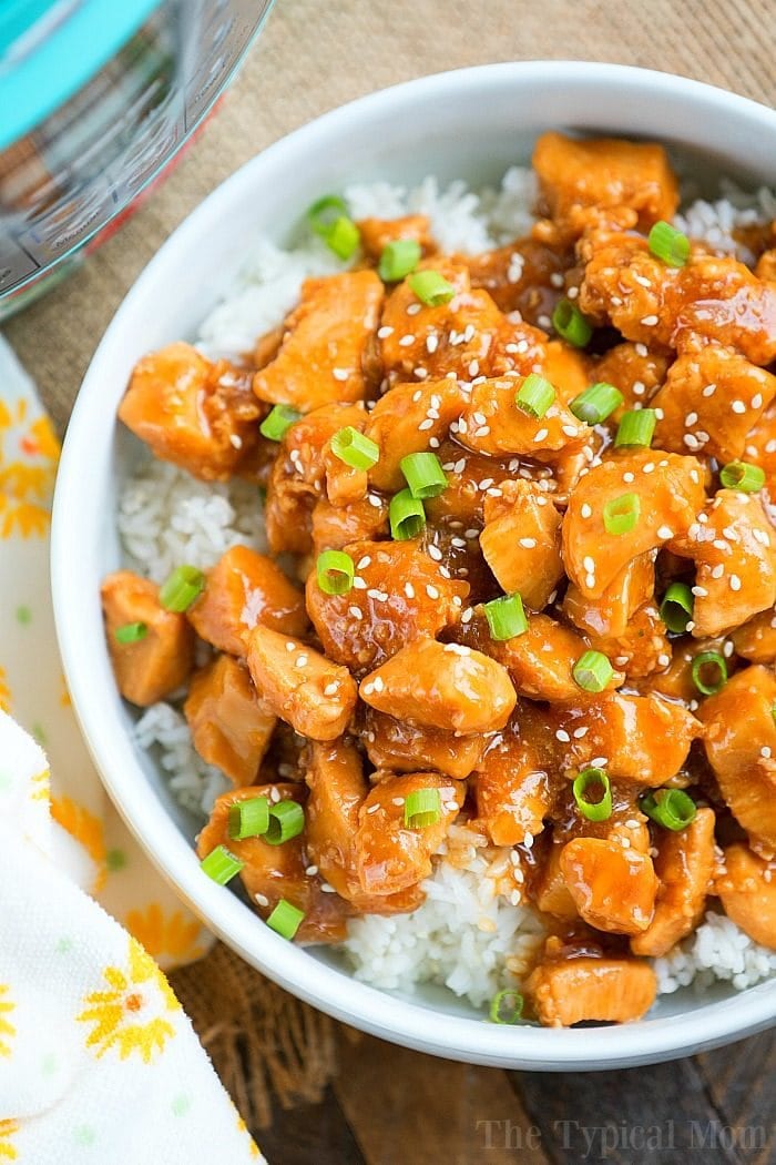 The Best Instant Pot Sesame Chicken You'll Ever Make!