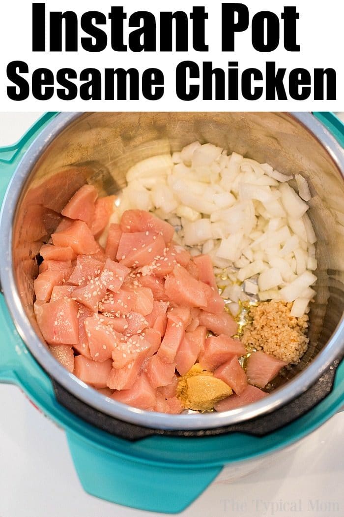 instant pot sesame chicken