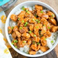 pressure cooker sesame chicken 2