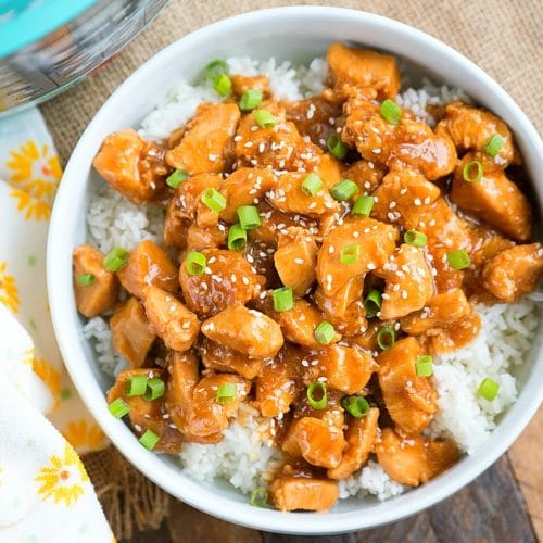 Pressure cooker best sale honey sesame chicken