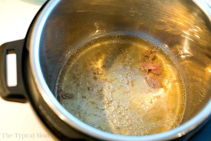 Thawing hamburger in online instant pot