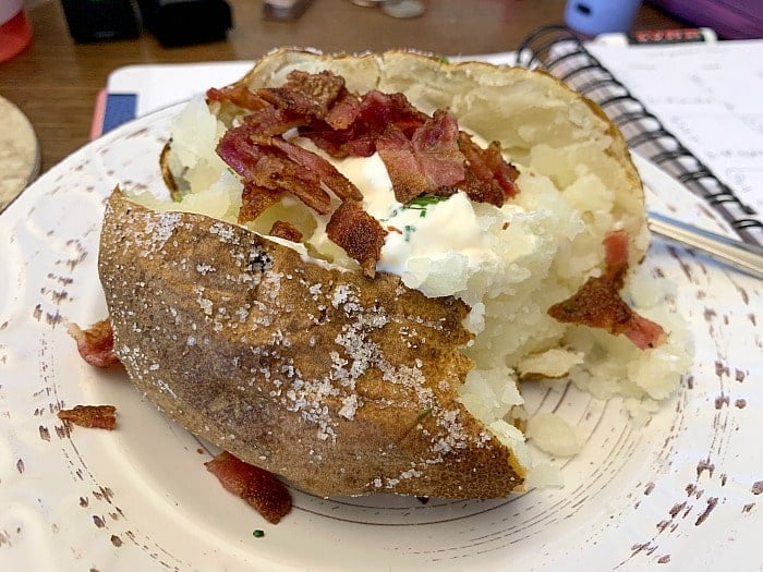 air fryer baked potatoes 2