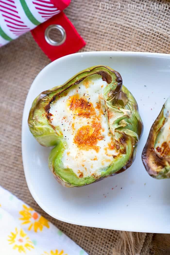 Air Fryer Breakfast Stuffed Peppers!