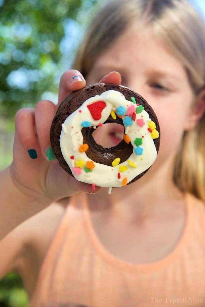 Cake Mix Donuts (4 Ingredient Recipe) - Upstate Ramblings