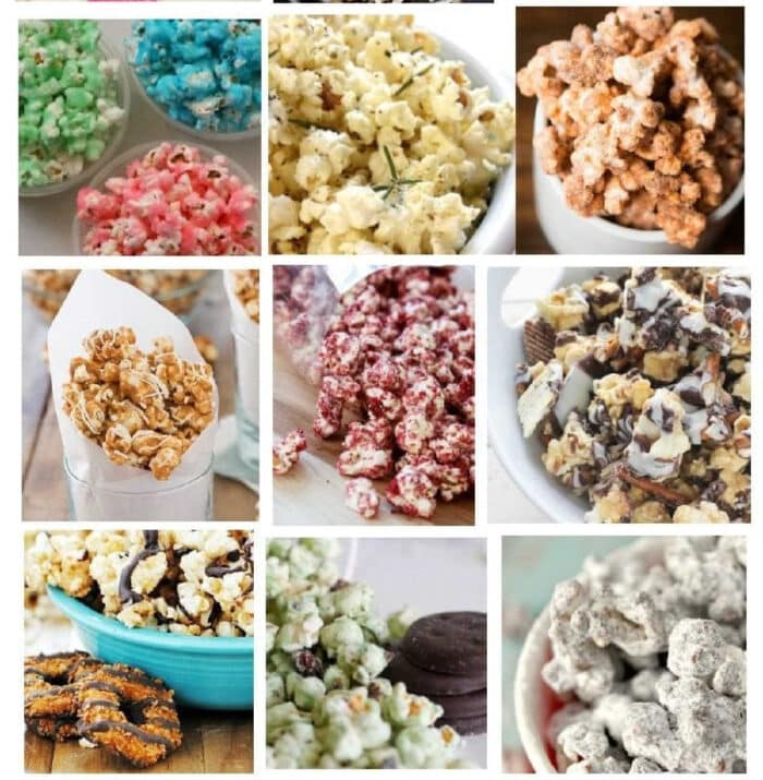 dessert popcorn recipes