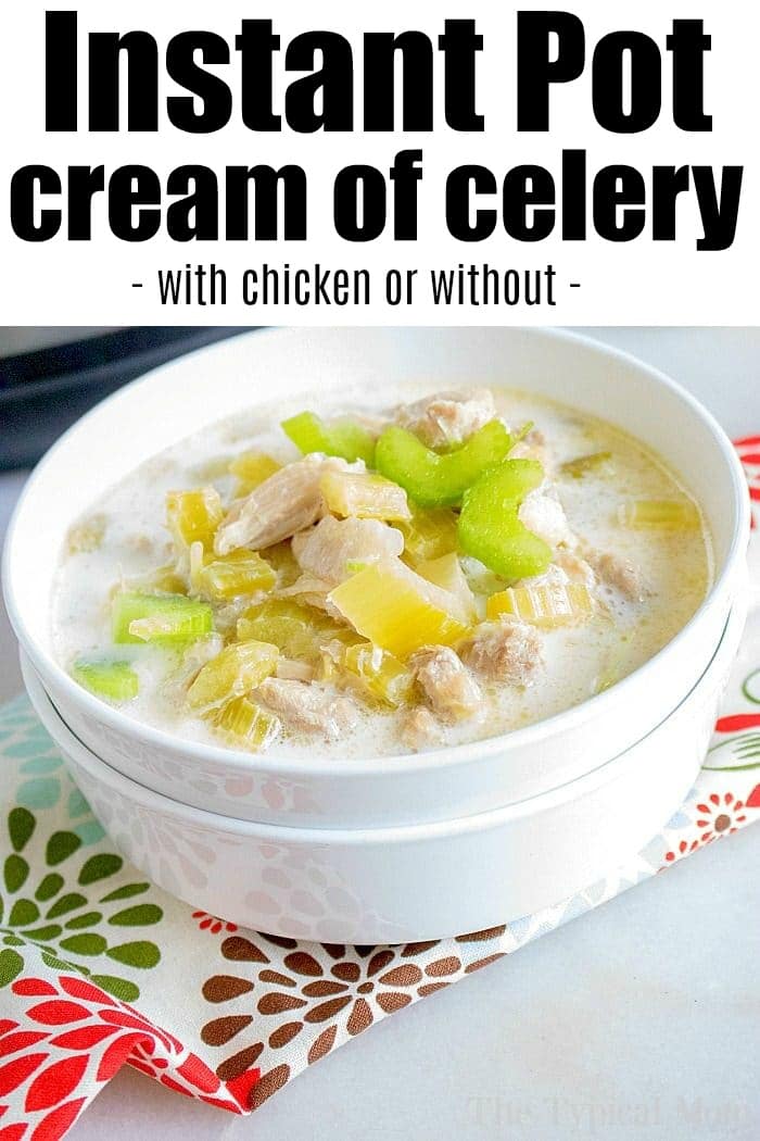 instant pot cream of celery