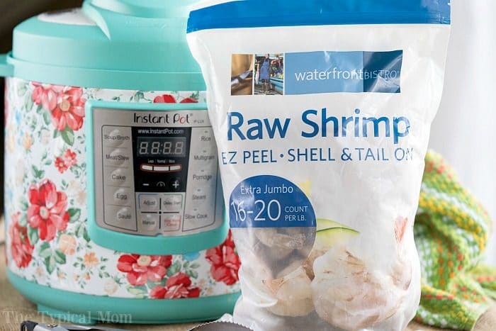 Instant Pot Shrimp Recipe Frozen - or Fresh- Ninja Foodi Shrimp