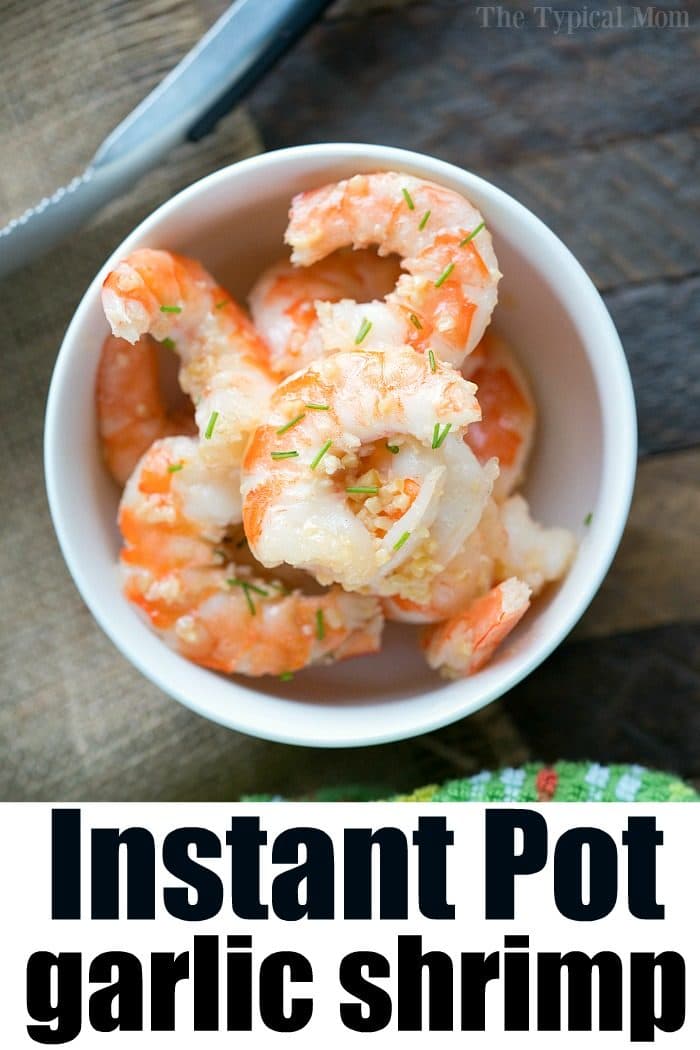 Instant Pot Shrimp Recipe Frozen - or Fresh- Ninja Foodi Shrimp