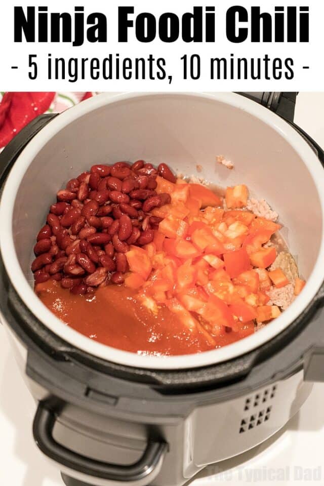 5 Ingredient Ninja Foodi Chili con Carne