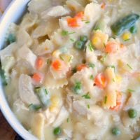 pressure cooker chicken noodle casserole