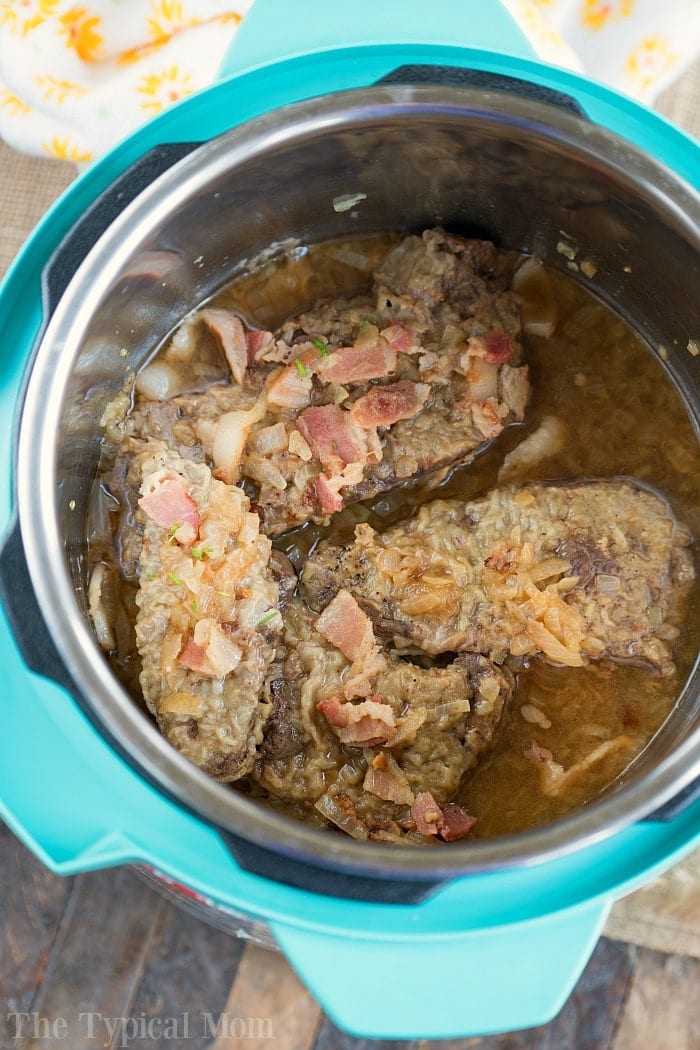 pressure cooker liver and onions 2