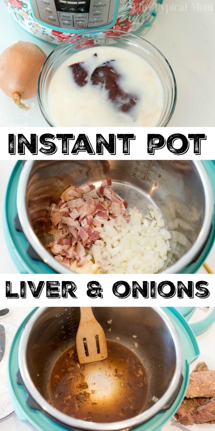 Pressure Cooker Liver And Onions Instant Pot Ninja Foodi Cpe