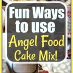 recipes using angel food cake mix