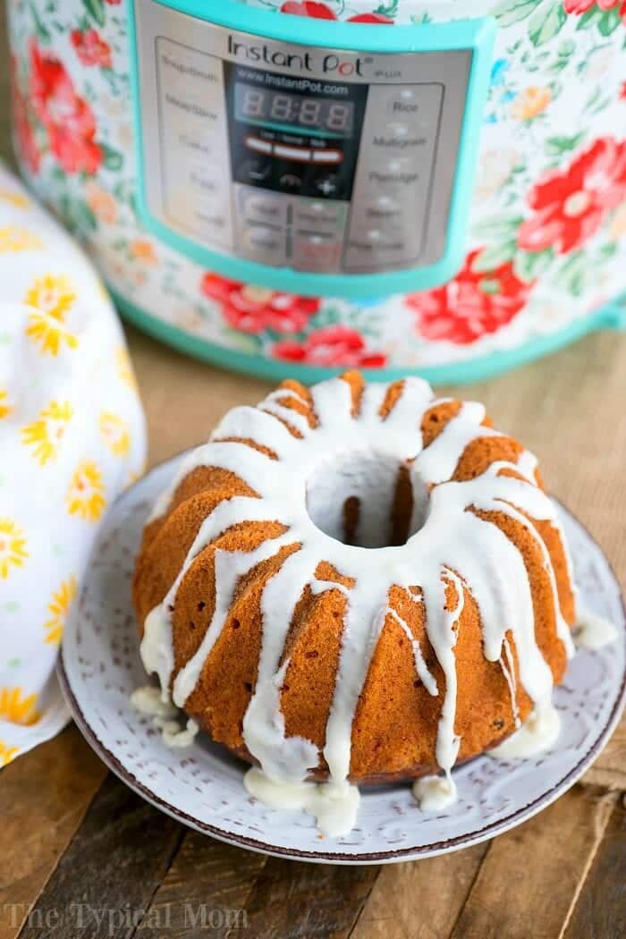 Easy instant pot online bundt cake