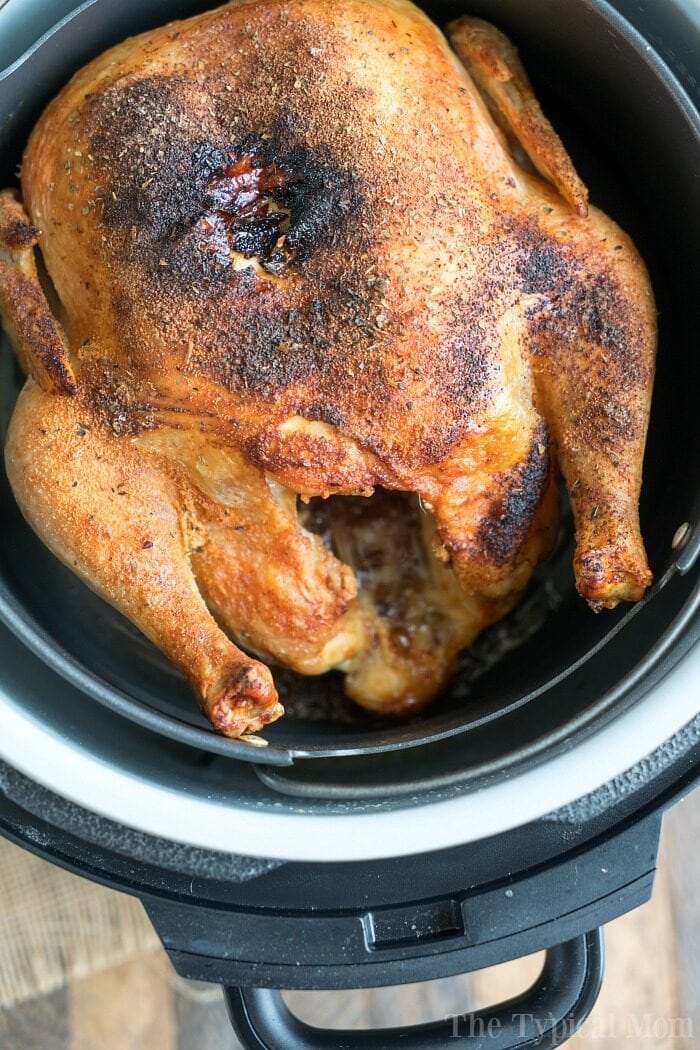 Quick and Crispy Whole Chicken Cooked with NINJA SPEEDI