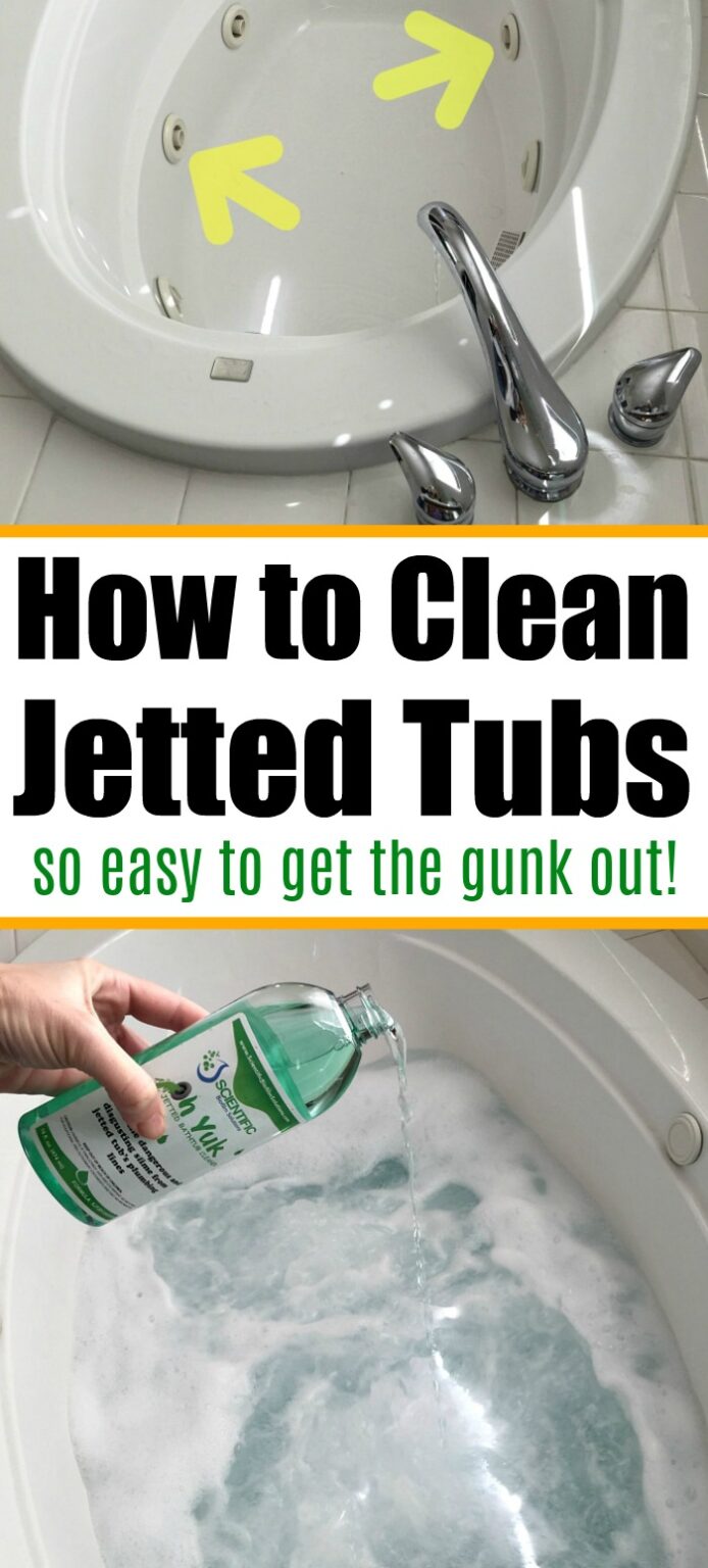 Cleaning a Jetted Tub at Home - How to Clean a Jetted Bathtub