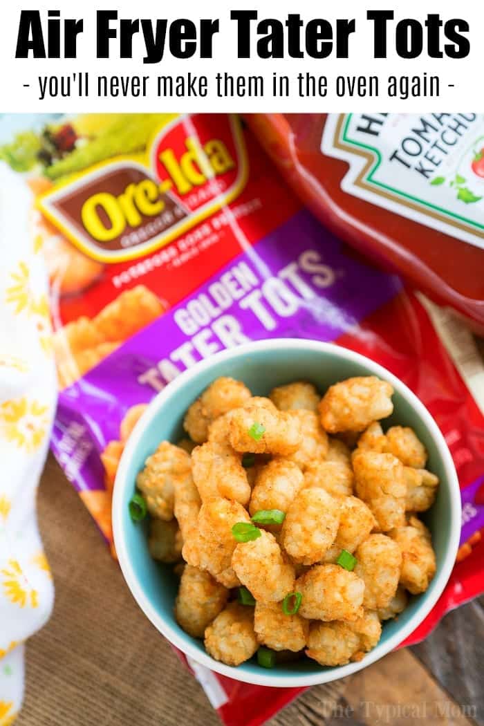 Crispy Frozen Air Fryer Tater Tots Frozen - Ninja Foodi Tater Tots