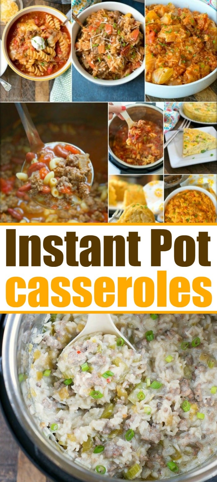 31 Easy Instant Pot Casseroles Tasty Style Videos