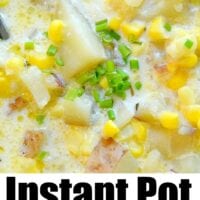 instant pot corn chowder