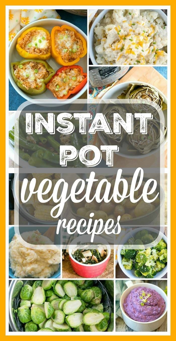 Free Instant  Pot  Vegetable  Cook Time and Recipes Ninja Foodi