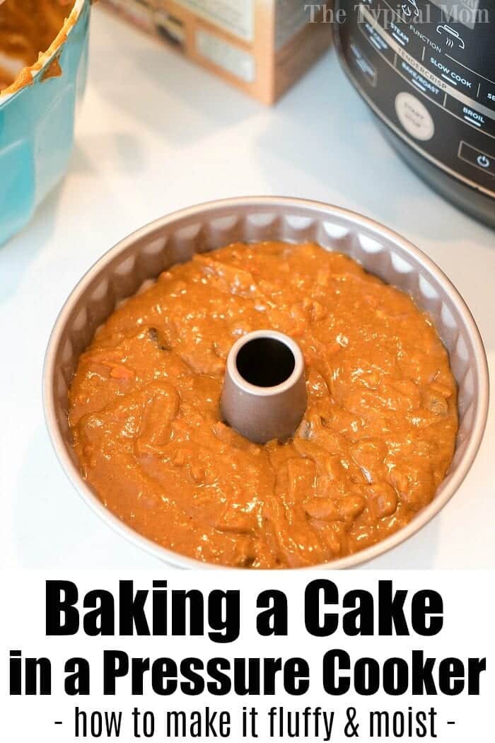 How To Make Cake Using Pressure Cooker